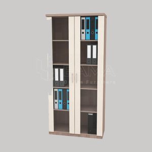 قفسه کتاب ( کتابخانه اداری ) Bama124k