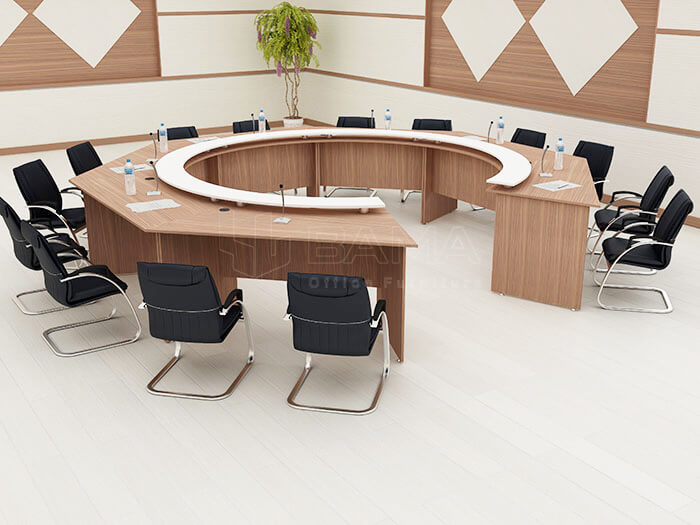 میز کنفرانس دایره ای